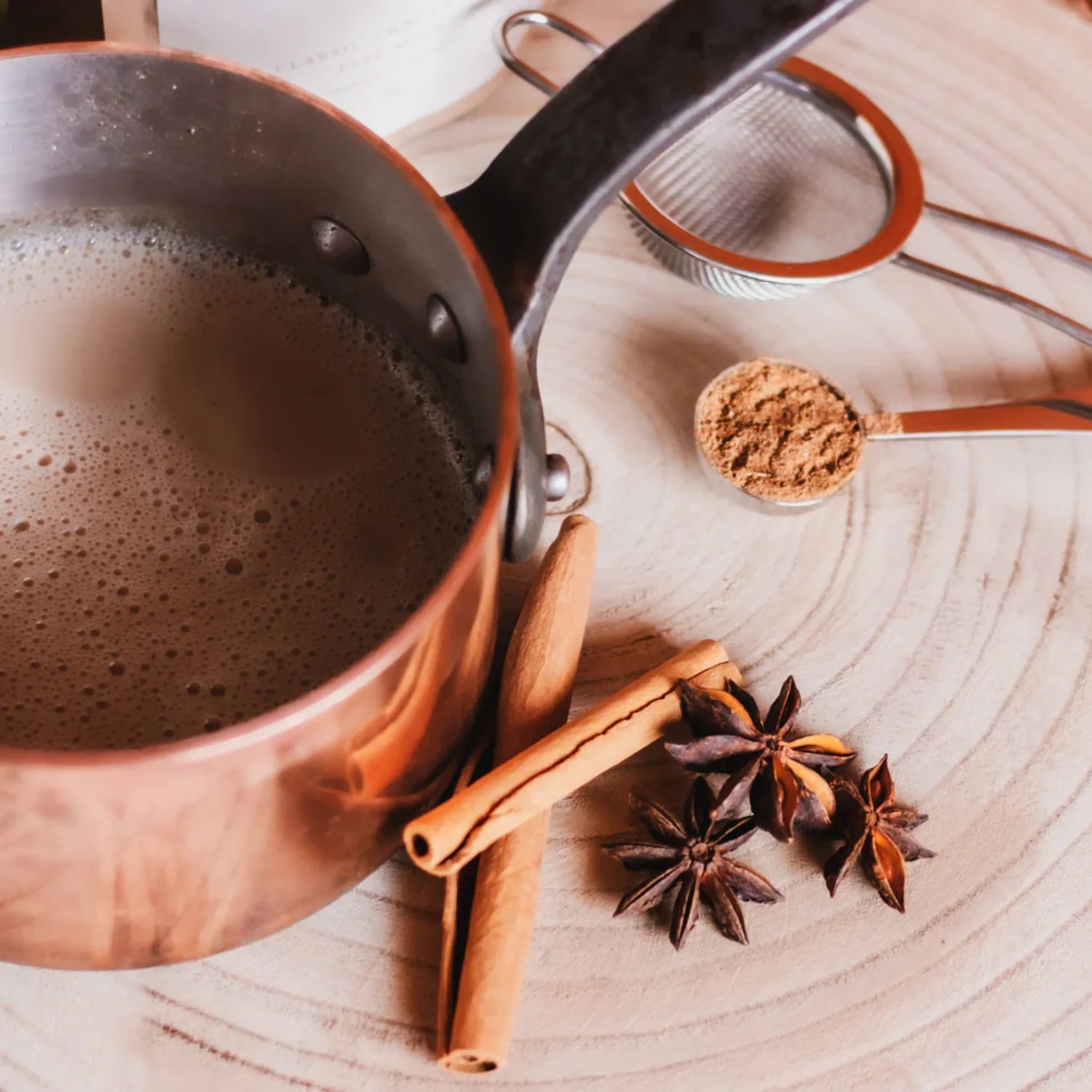 Chai kruiden extractie op lage temperatuur voor authentieke chai tea latte